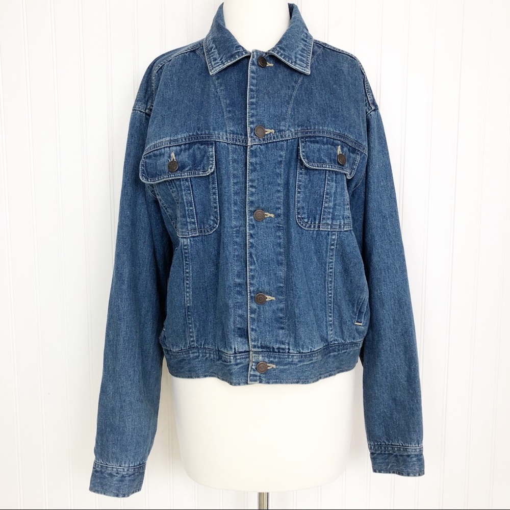 Gap Jean Jacket Vintage Fit Denim Button Up M